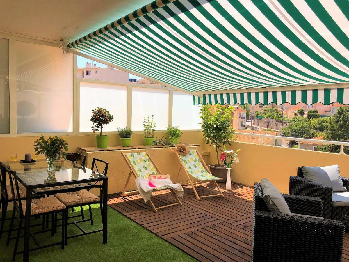 Appartement Cosy Calme Central-Terrasse Proche Palais Cannes Exterior photo