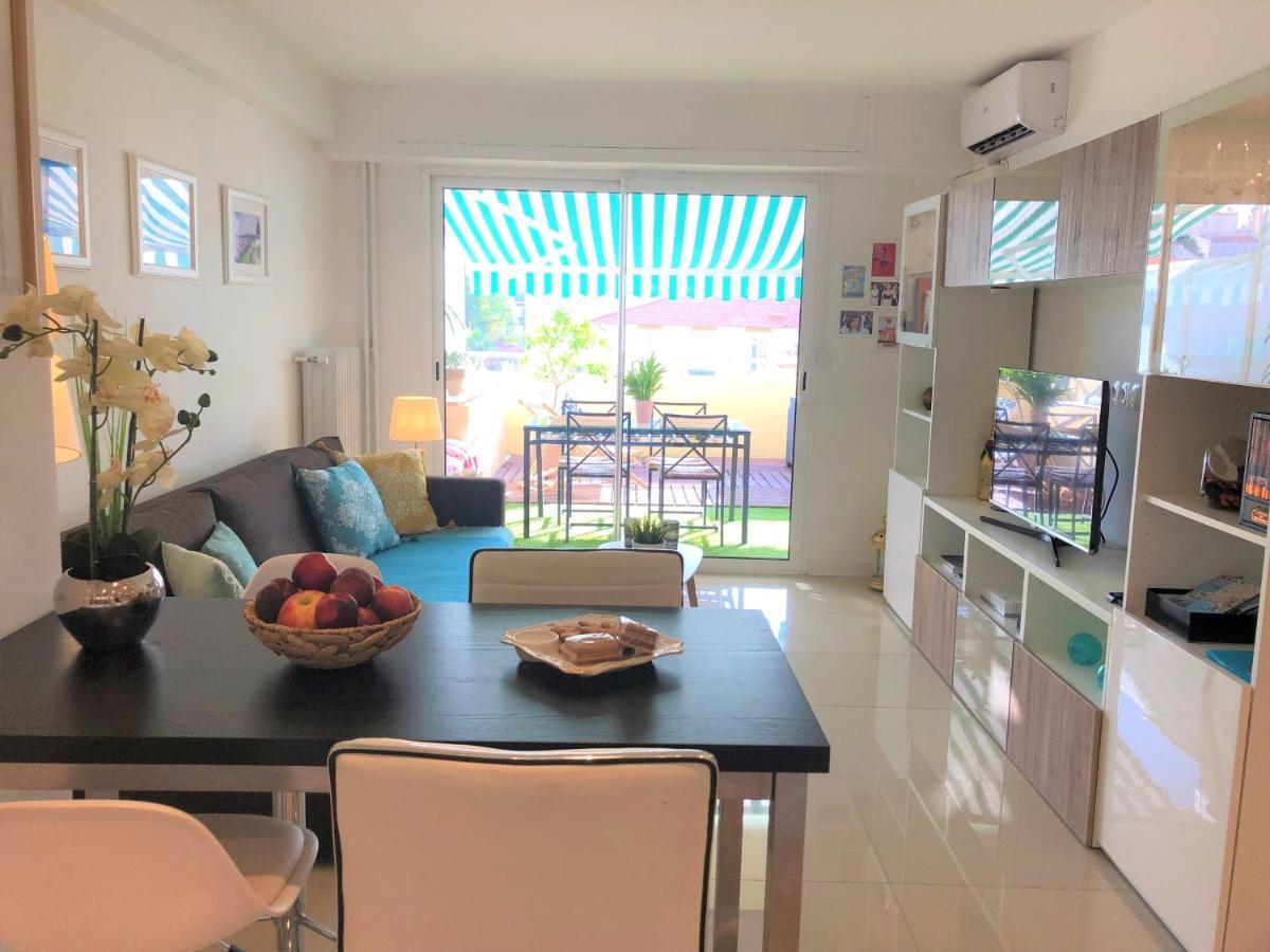 Appartement Cosy Calme Central-Terrasse Proche Palais Cannes Exterior photo